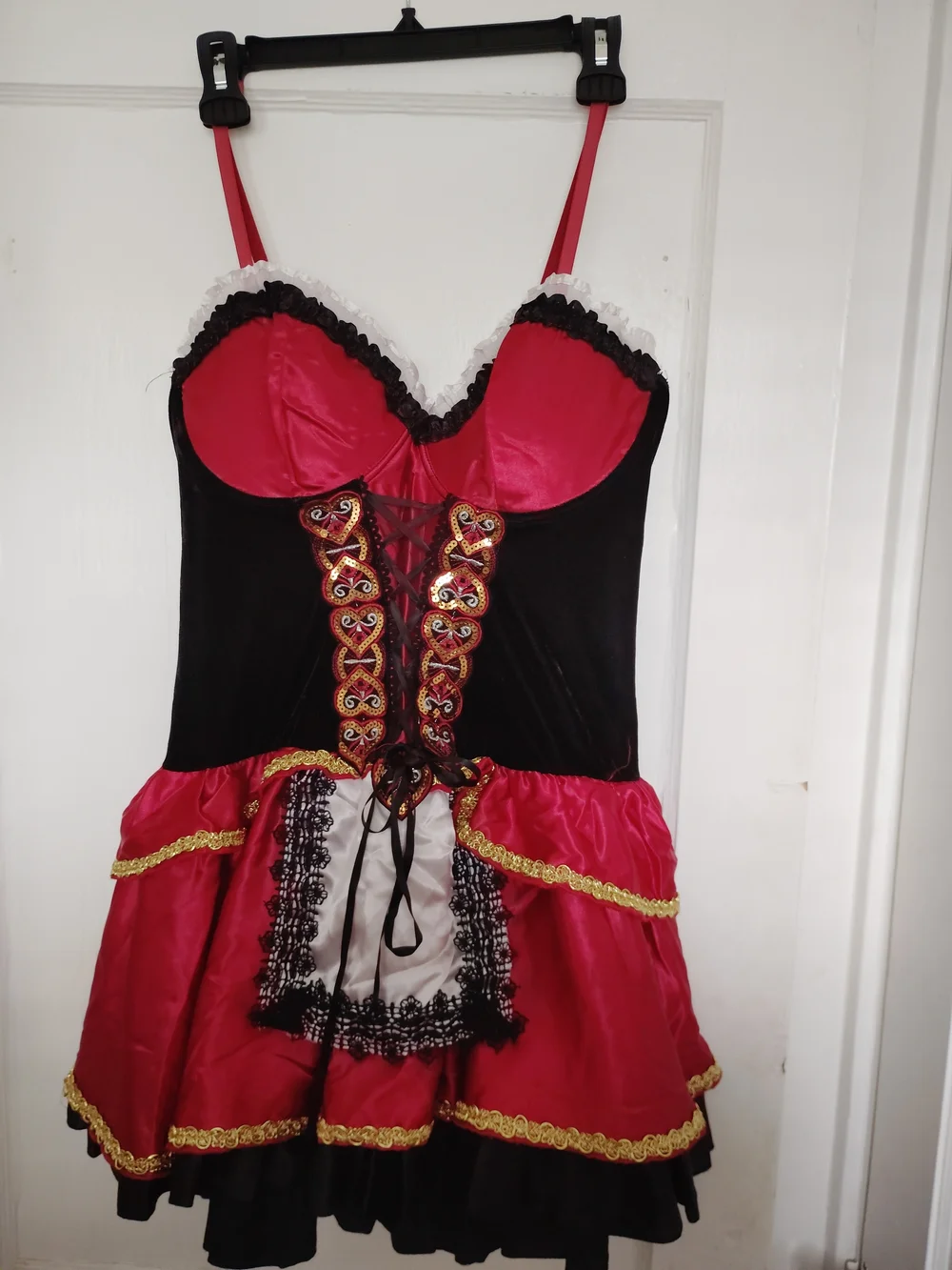 Spirit Halloween Little Red Riding Hood Costume Dress Plus Size 1X 2X Cosplay - Picture 3 of 10